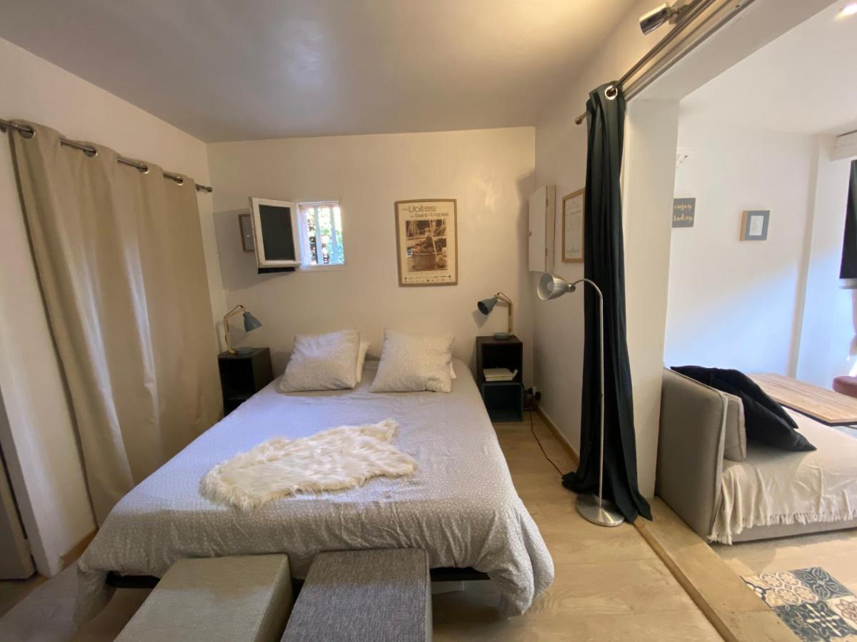 Agreable Studio Proche Sttropez Piscine Et Tennis Gassin Buitenkant foto
