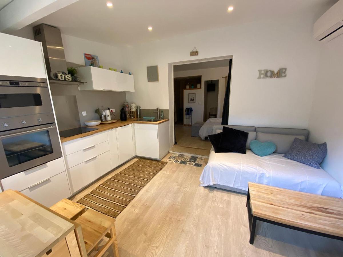 Agreable Studio Proche Sttropez Piscine Et Tennis Gassin Buitenkant foto